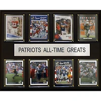 New England Patriots 12'' x 15'' All-Time Greats Team Plaque