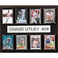 Chase Utley Philadelphia Phillies 12'' x 15'' Plaque