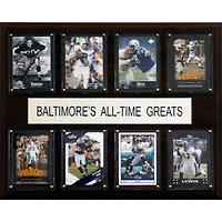 Baltimore Ravens 12'' x 15'' All-Time Greats Plaque