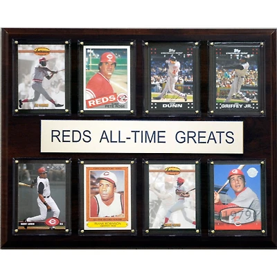 Cincinnati Reds 12'' x 15'' All-Time Greats Plaque