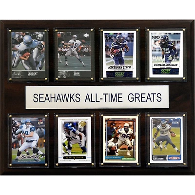 Seattle Seahawks 12'' x 15'' All-Time Greats Plaque