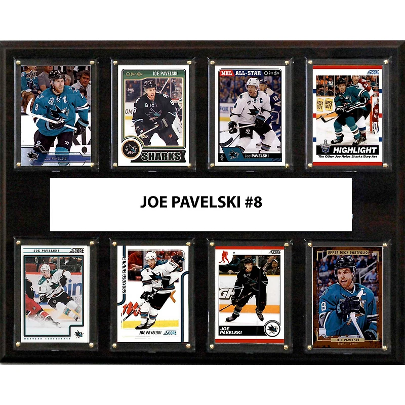 Joe Pavelski San Jose Sharks 12'' x 15'' Plaque