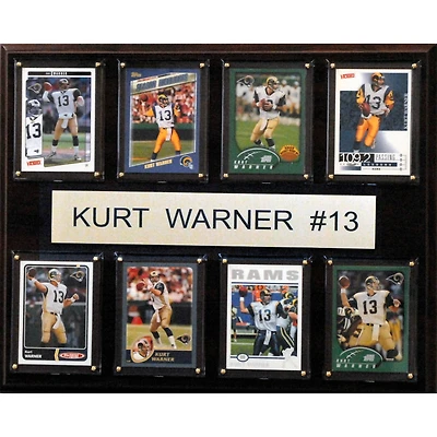 Kurt Warner St. Louis Rams 12'' x 15'' Plaque