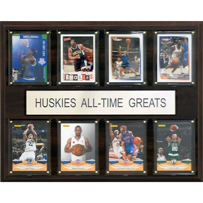 UConn Huskies 12'' x 15'' All-Time Greats Plaque