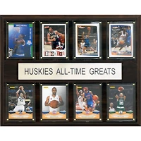 UConn Huskies 12'' x 15'' All-Time Greats Plaque