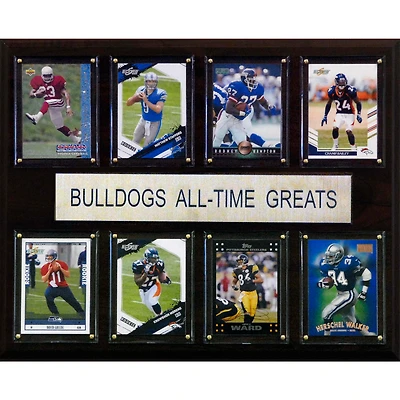 Georgia Bulldogs 12'' x 15'' All-Time Greats Plaque