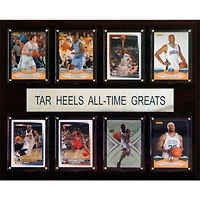 North Carolina Tar Heels 12'' x 15'' All-Time Greats Plaque