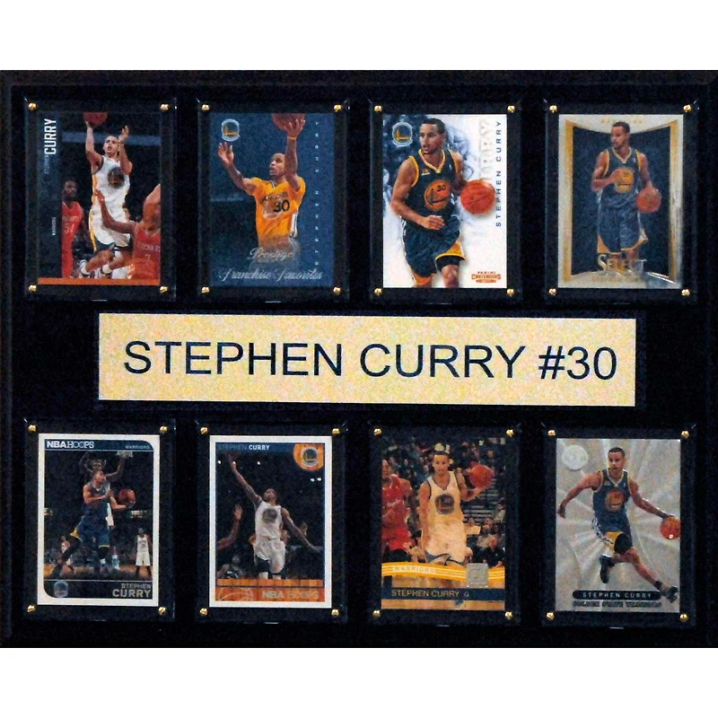 Stephen Curry Golden State Warriors 12'' x 15'' Plaque