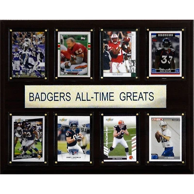 Wisconsin Badgers 12'' x 15'' All-Time Greats Plaque
