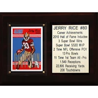 Jerry Rice San Francisco 49ers 6'' x 8'' Plaque