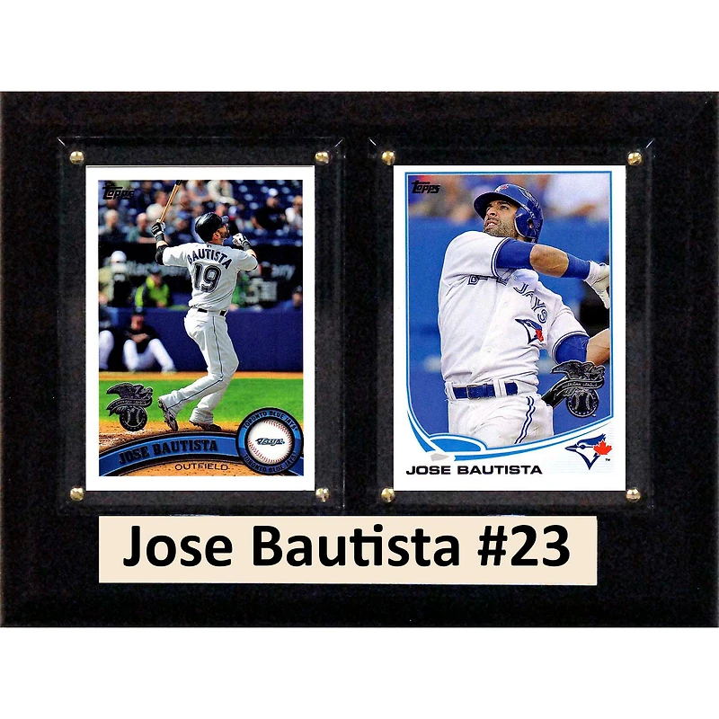 Jose Bautista Toronto Blue Jays 6'' x 8'' Plaque