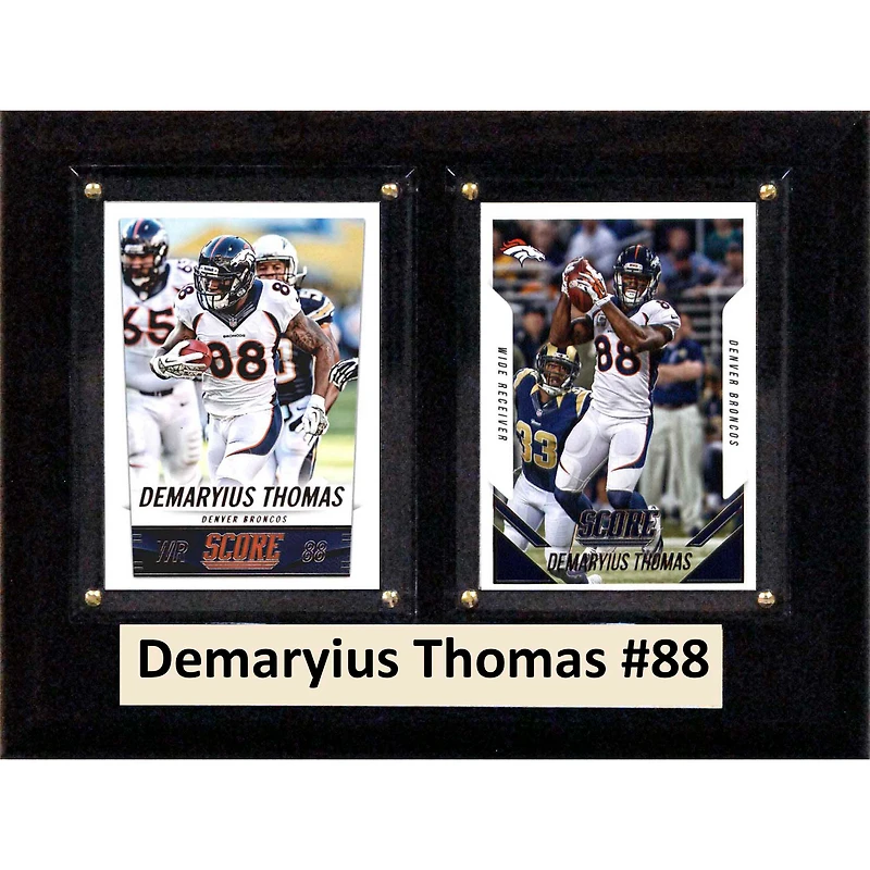 Demaryius Thomas Denver Broncos 6'' x 8'' Plaque