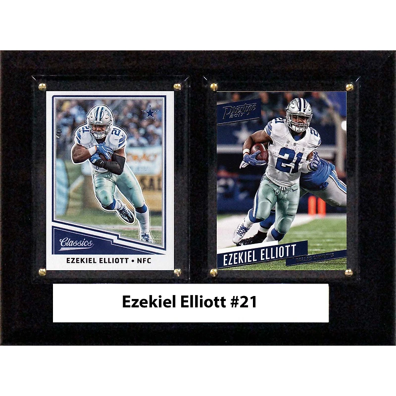 Ezekiel Elliott Dallas Cowboys 6'' x 8'' Plaque
