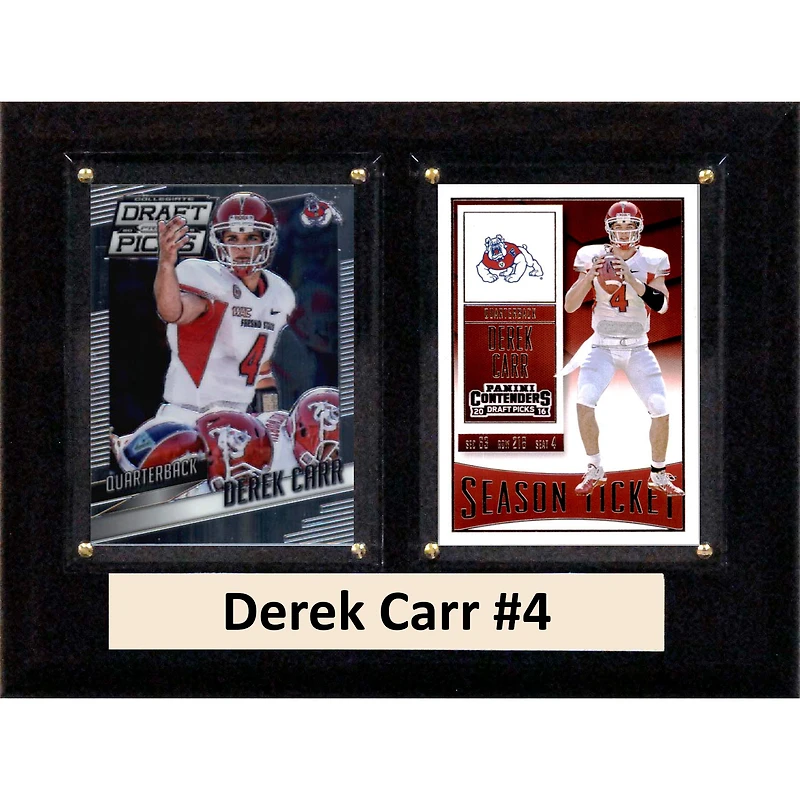 Derek Carr Fresno State Bulldogs 6'' x 8'' Plaque