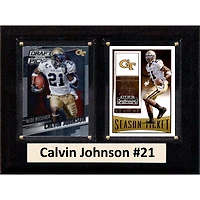 Calvin Johnson Georgia Tech Yellow Jackets 6'' x 8'' Plaque
