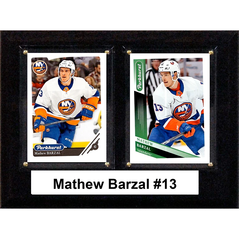 Mathew Barzal New York Islanders 6'' x 8'' Plaque