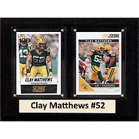 Clay Matthews Green Bay Packers 6'' x 8'' Plaque