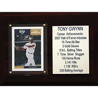 Tony Gwynn San Diego Padres 6'' x 8'' Plaque