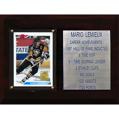 Mario Lemieux Pittsburgh Penguins 6'' x 8'' Plaque