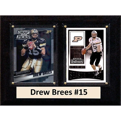 Drew Brees Purdue Boilermakers 6'' x 8'' Plaque