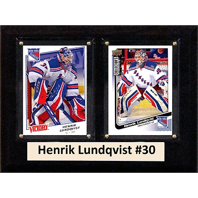 Henrik Lundqvist New York Rangers 6'' x 8'' Plaque