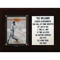 Ted Williams Boston Red Sox 6'' x 8'' Plaque