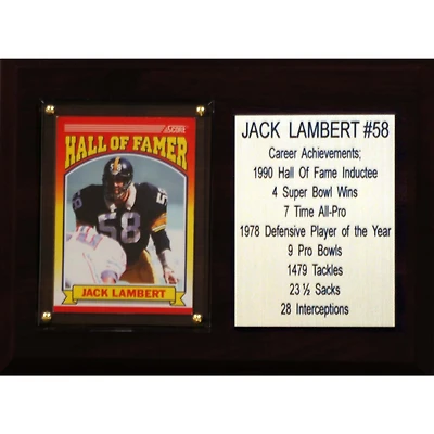 Jack Lambert Pittsburgh Steelers 6'' x 8'' Plaque