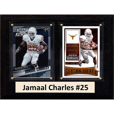 Jamaal Charles Texas Longhorns 6'' x 8'' Plaque