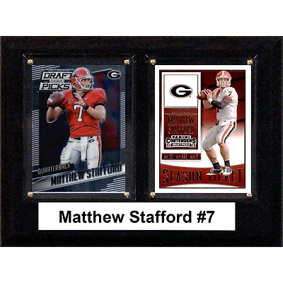 Matthew Stafford Georgia Bulldogs 6'' x 8'' Plaque