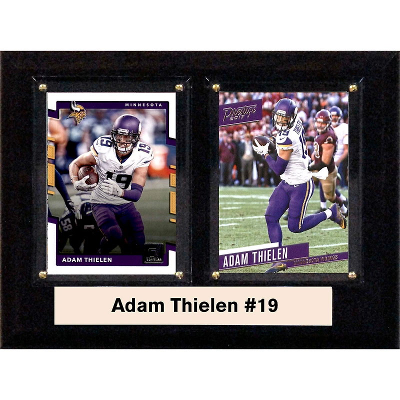 Adam Thielen Minnesota Vikings 6'' x 8'' Plaque