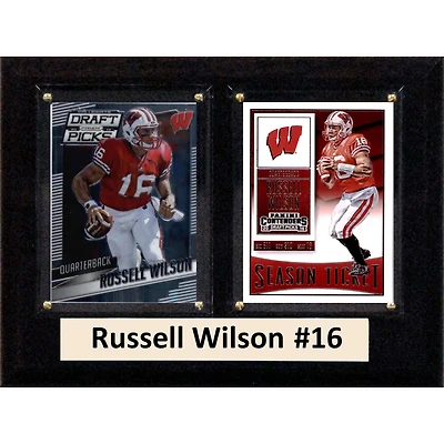 Russell Wilson Wisconsin Badgers 6'' x 8'' Plaque
