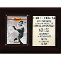 Lou Gehrig New York Yankees 6'' x 8'' Plaque