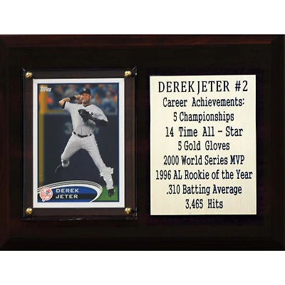 Derek Jeter New York Yankees 6'' x 8'' Plaque