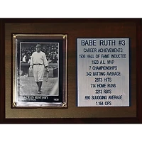 Babe Ruth New York Yankees 6'' x 8'' Plaque