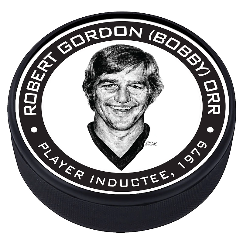 Bobby Orr NHL Hall of Fame Collection Puck