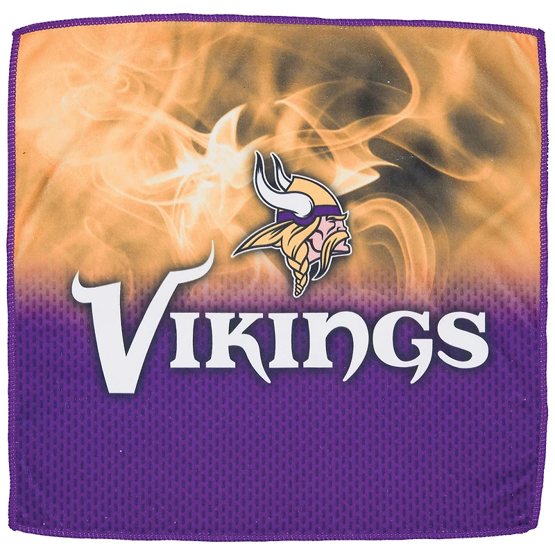 Minnesota Vikings 16'' x 16'' On Fire Bowling Towel