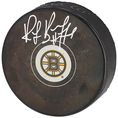 Ray Bourque Boston Bruins Autographed Hockey Puck
