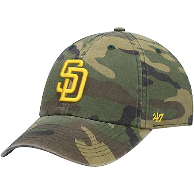 Men's '47 Camo San Diego Padres Team Clean Up Adjustable Hat