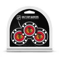 Chicago Blackhawks Golf Chip 3-Pack Set