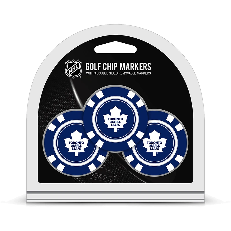 Toronto Maple Leafs Golf Chip 3-Pack Set