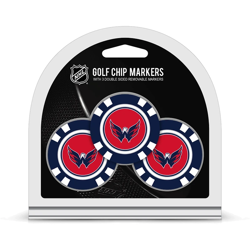 Washington Capitals Golf Chip 3-Pack Set