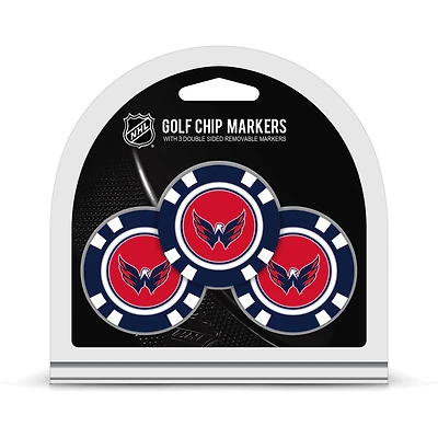 Washington Capitals Golf Chip 3-Pack Set