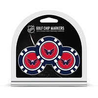Washington Capitals Golf Chip 3-Pack Set