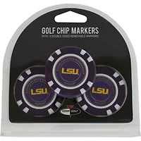 LSU Tigers Golf Chip 3-Pack Set