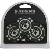 Michigan State Spartans Golf Chip 3-Pack Set