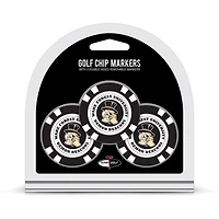 Wake Forest Demon Deacons Golf Chip 3-Pack Set