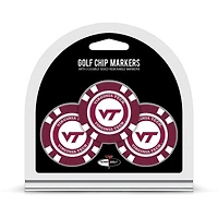 Virginia Tech Hokies Golf Chip 3-Pack Set
