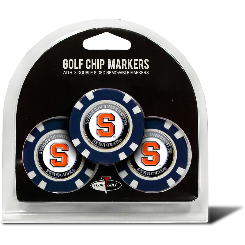 Syracuse Orange Golf Chip 3-Pack Set