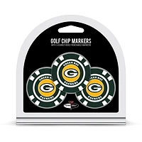 Green Bay Packers Golf Chip 3-Pack Set