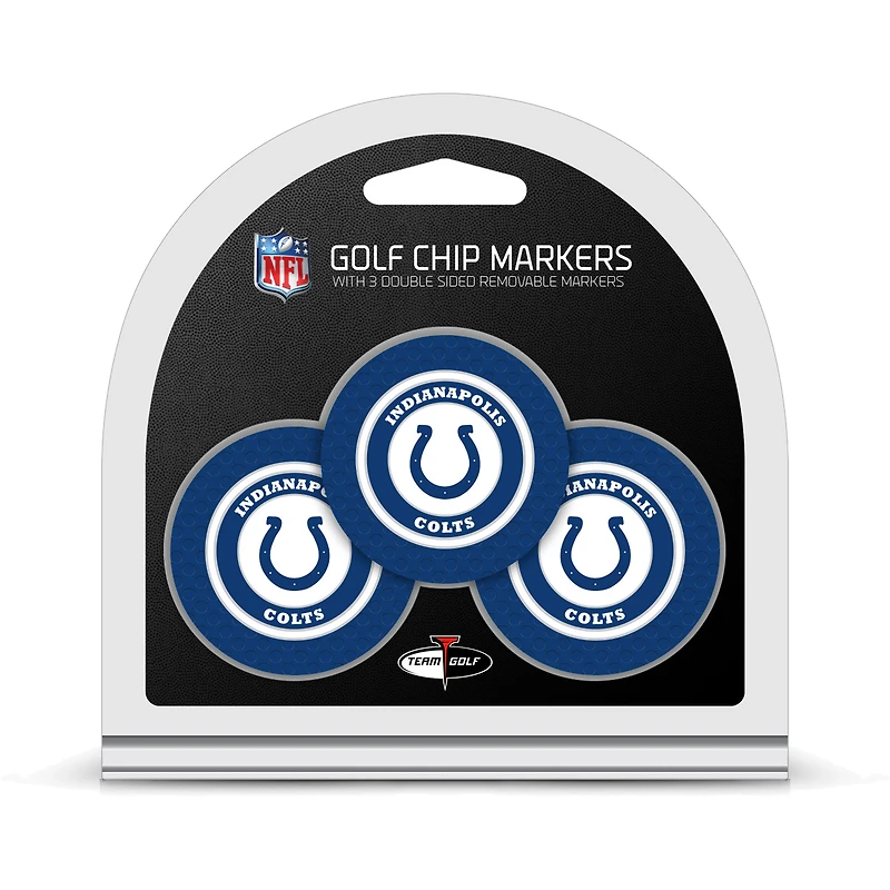 Indianapolis Colts Golf Chip 3-Pack Set